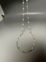 Lavender Ethiopian Opal Layering Necklaces