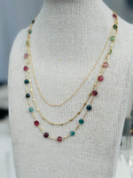 Tourmaline Layering Necklace