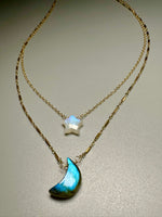 Moon & Star Necklace