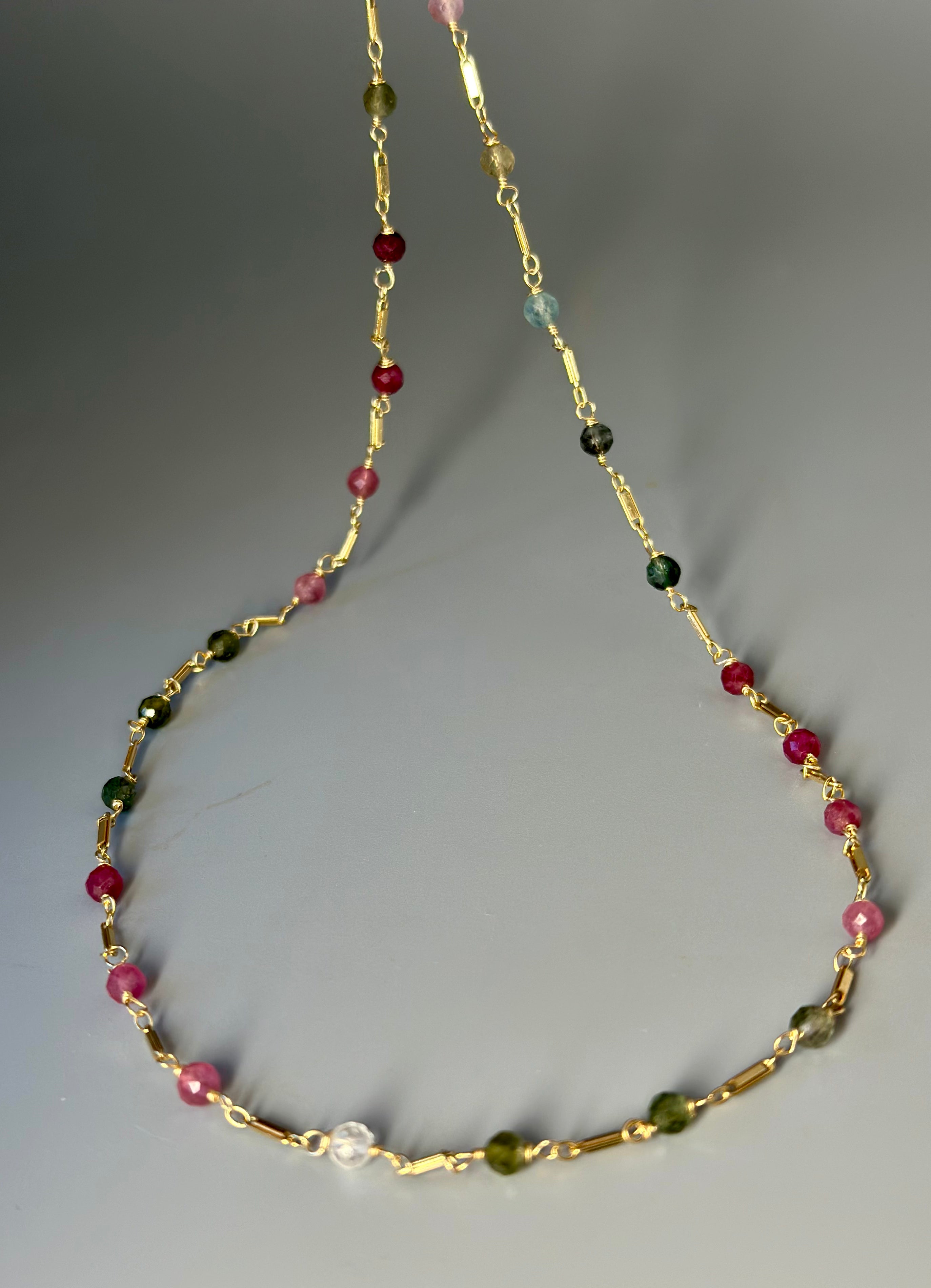 Tourmaline Layering Necklace