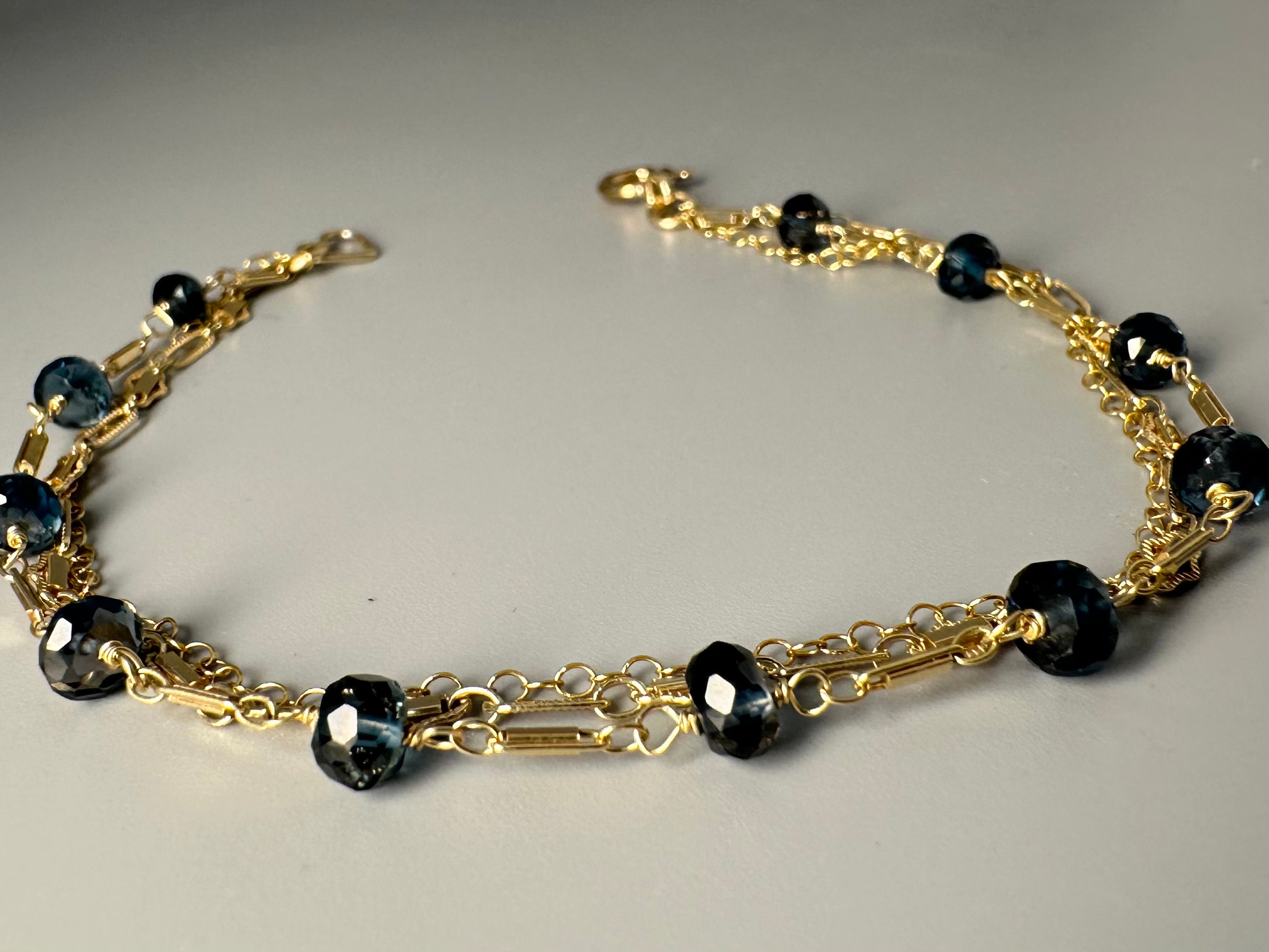 London Blue Topaz Layering Bracelet