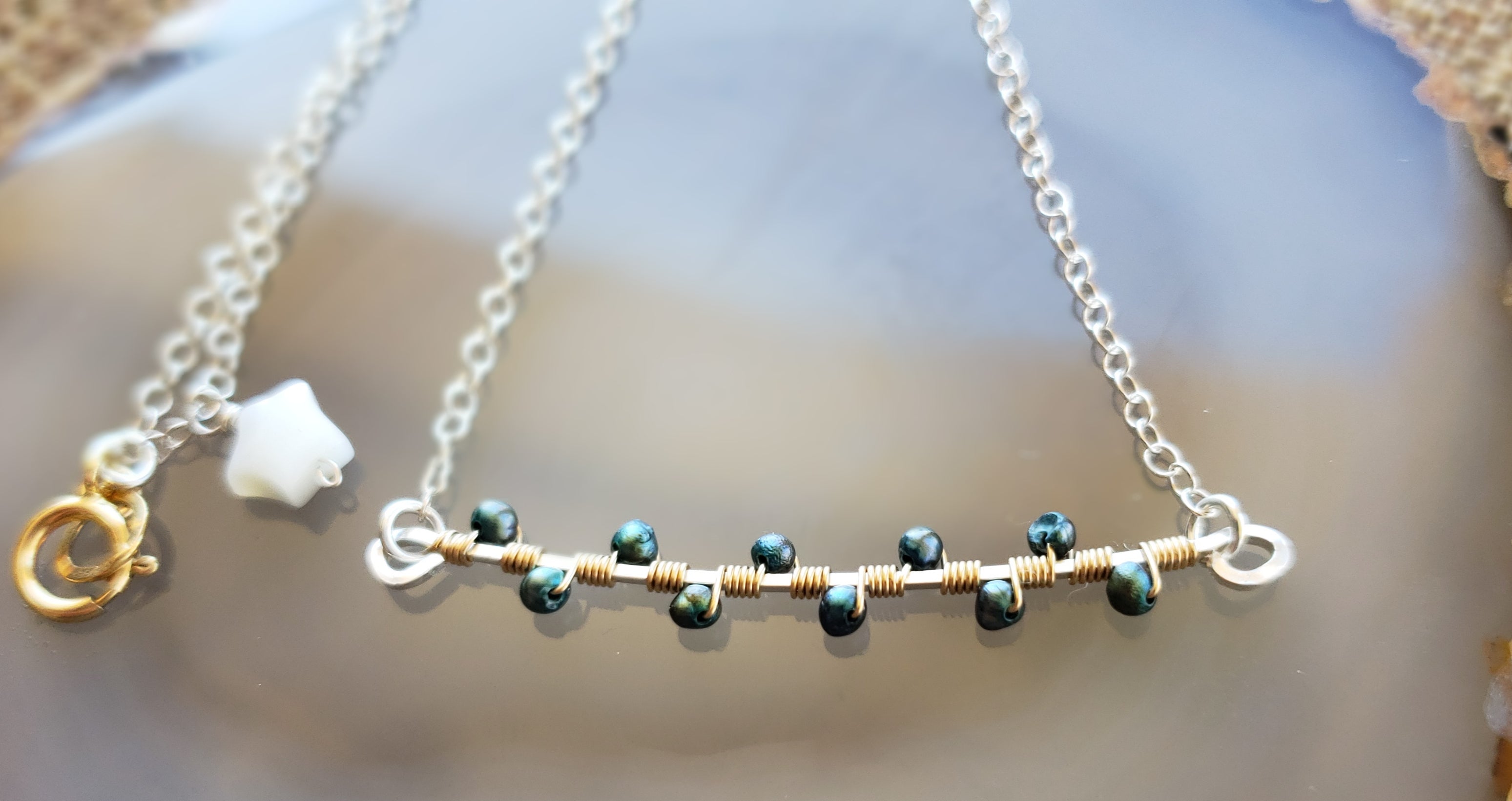Leila Freshwater Pearl Branch Necklace