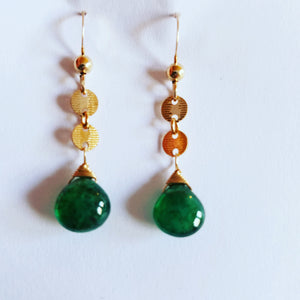 Columbian Emerald Earrings