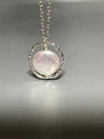 Coin Pearl Framed Necklace