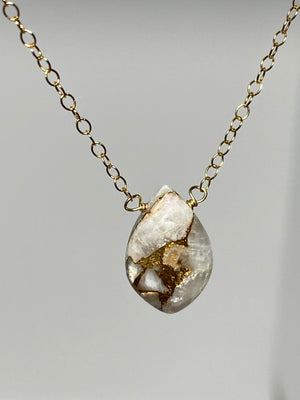 Copper Calcite Necklace