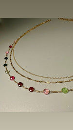 Tourmaline Layering Necklace