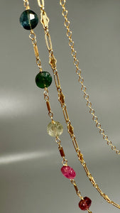 Tourmaline Layering Necklace