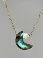 Moon & Star Necklace