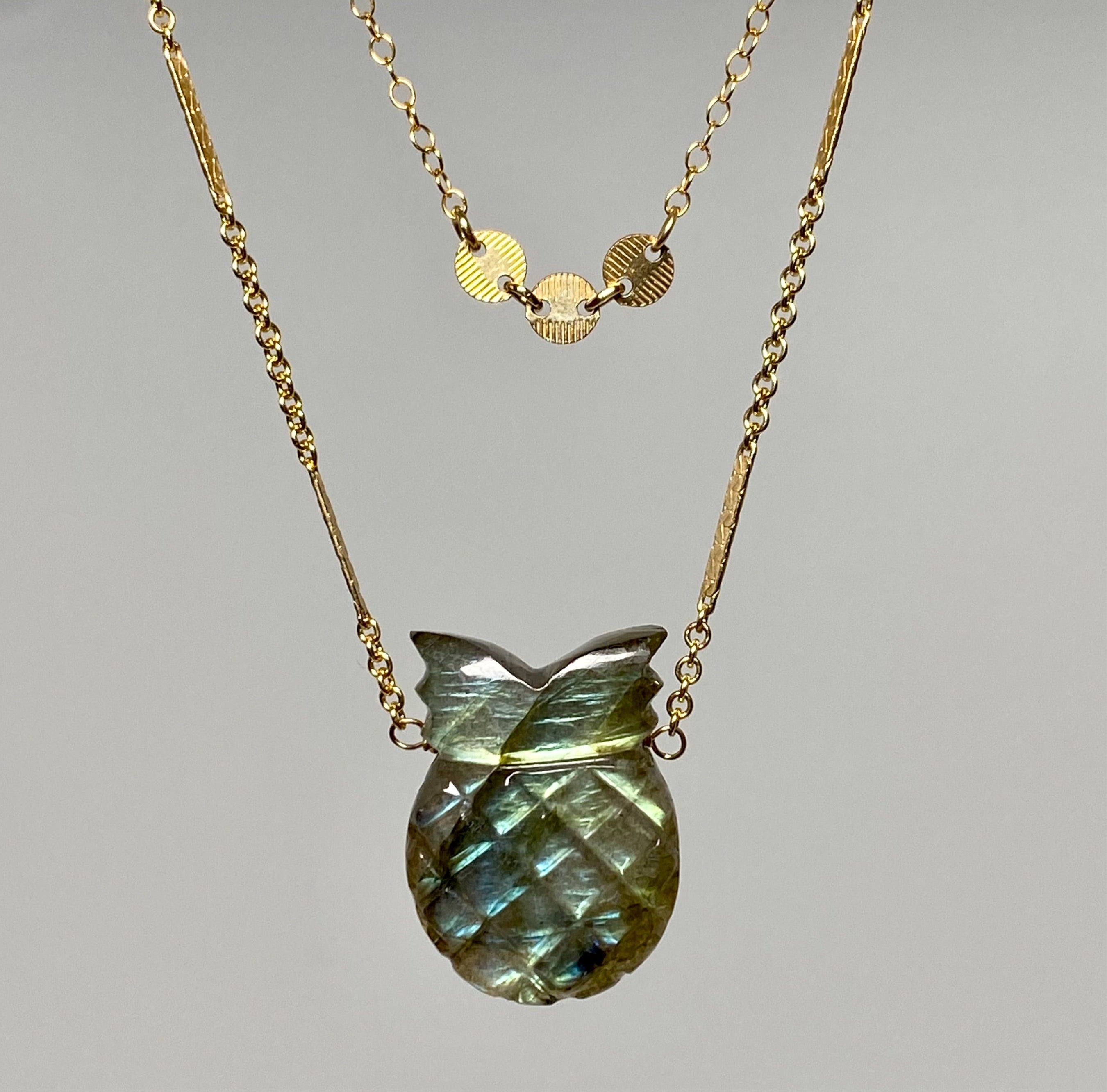 Pineapple Double Necklace
