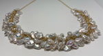 Keshi Pearl Cluster Necklace