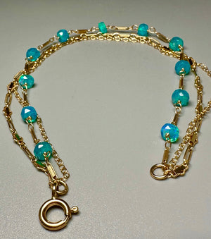 Ethiopian Opal Layering Bracelet