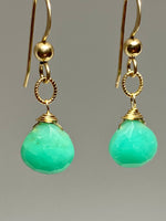 Chrysoprase Mini Earrings