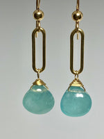 Pair of Grandidierite Earrings