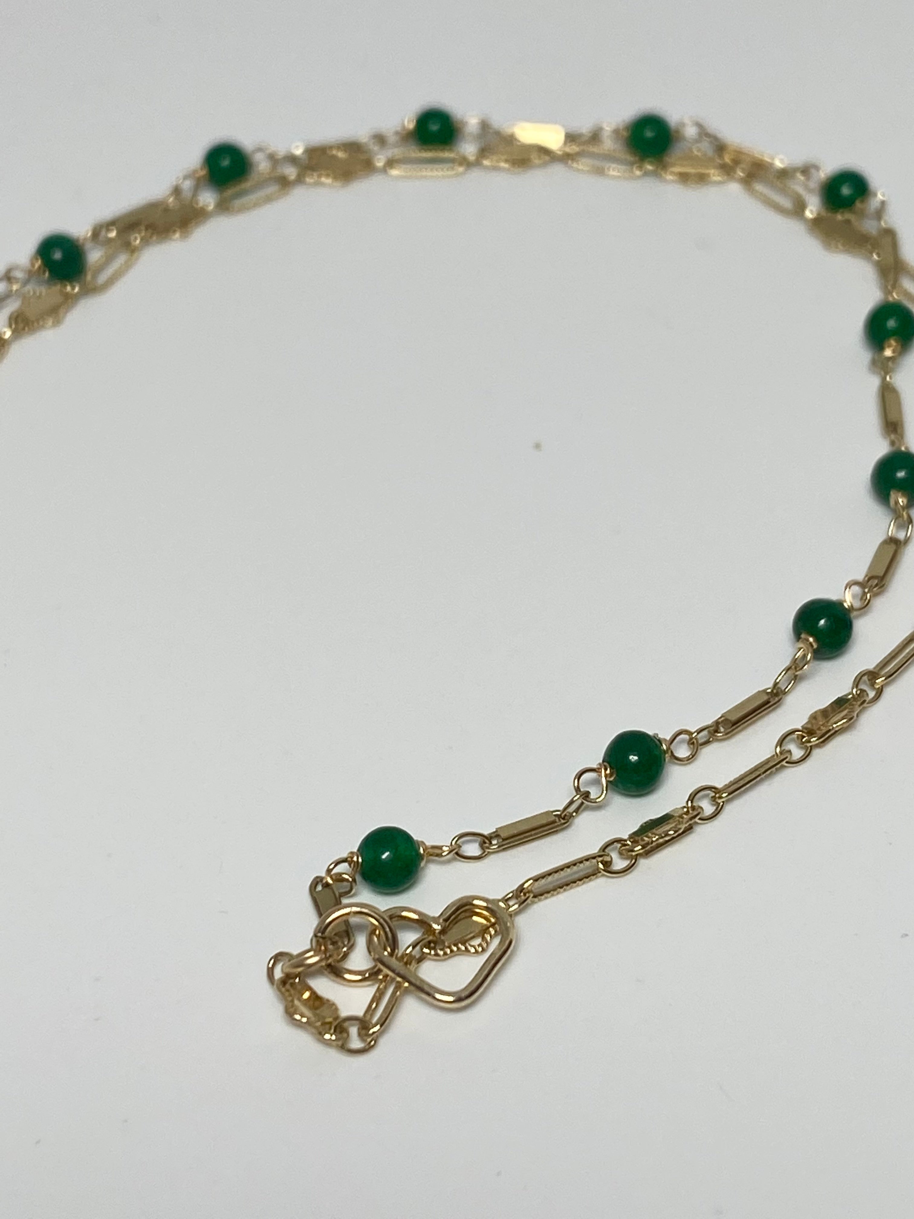 Green Onyx Layering Bracelet
